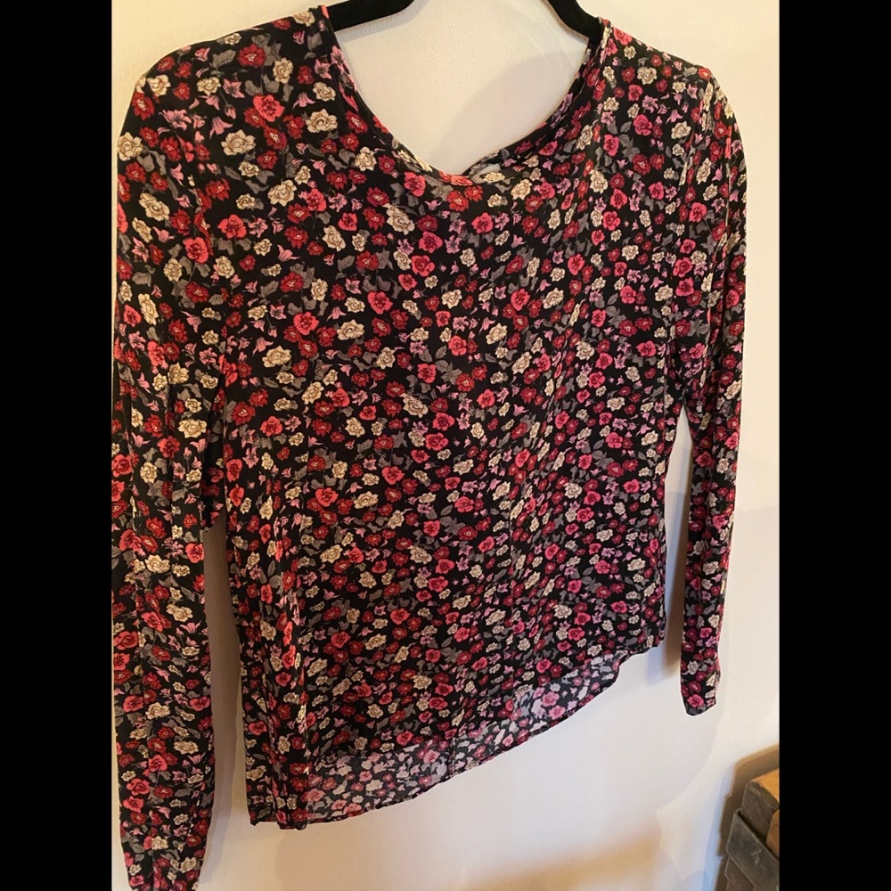 Women’s floral blouse